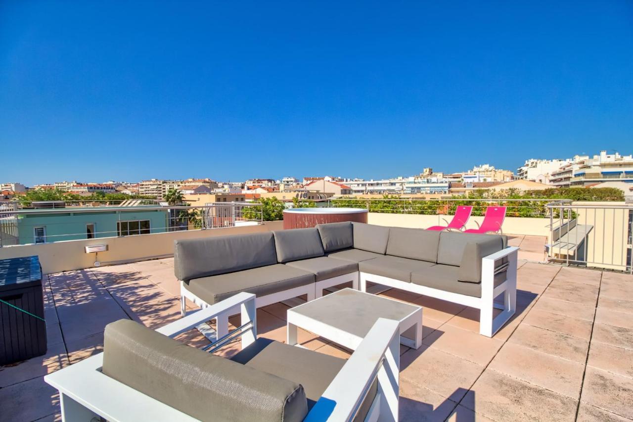 Le Rooftop Appartement Luxe Vue Mer Juan-les-Pins Exterior photo