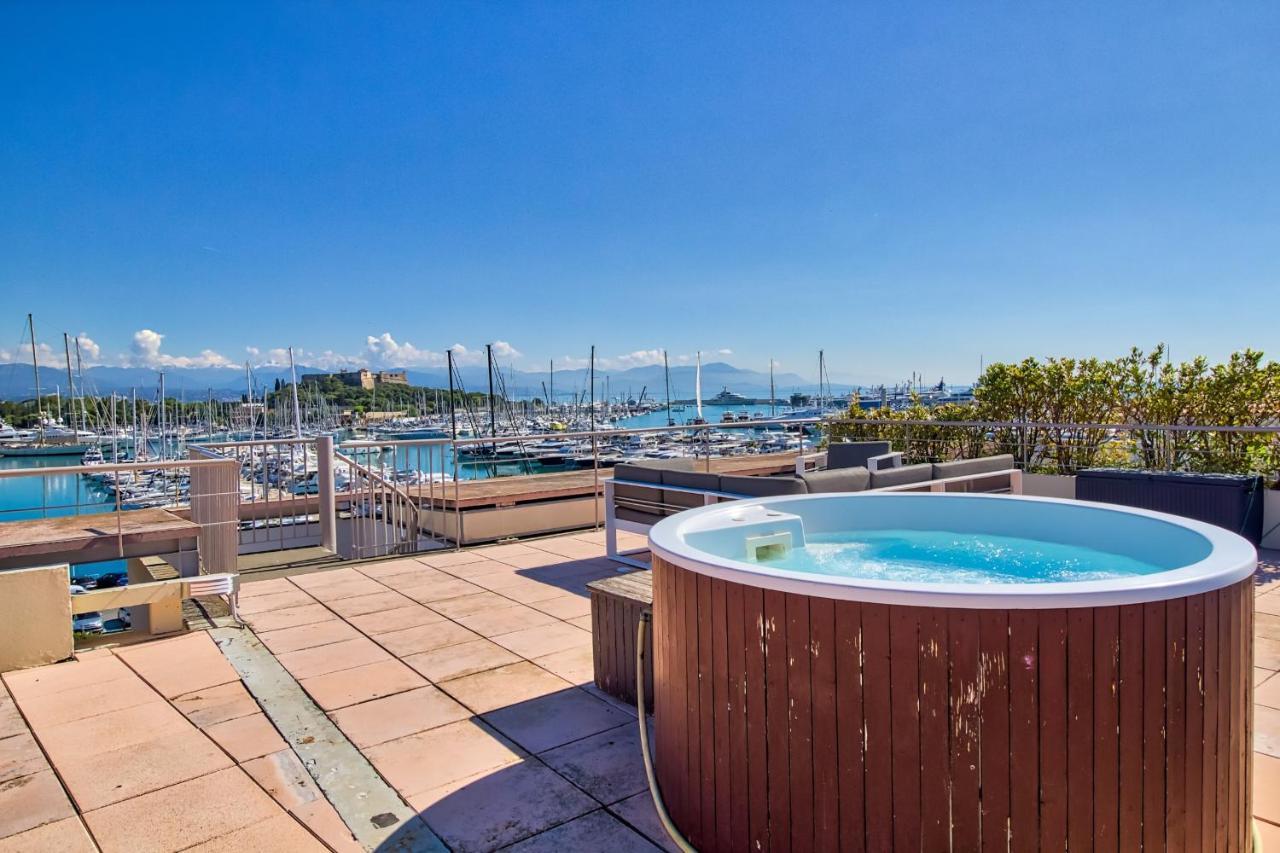 Le Rooftop Appartement Luxe Vue Mer Juan-les-Pins Exterior photo