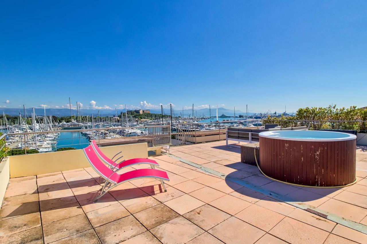 Le Rooftop Appartement Luxe Vue Mer Juan-les-Pins Exterior photo